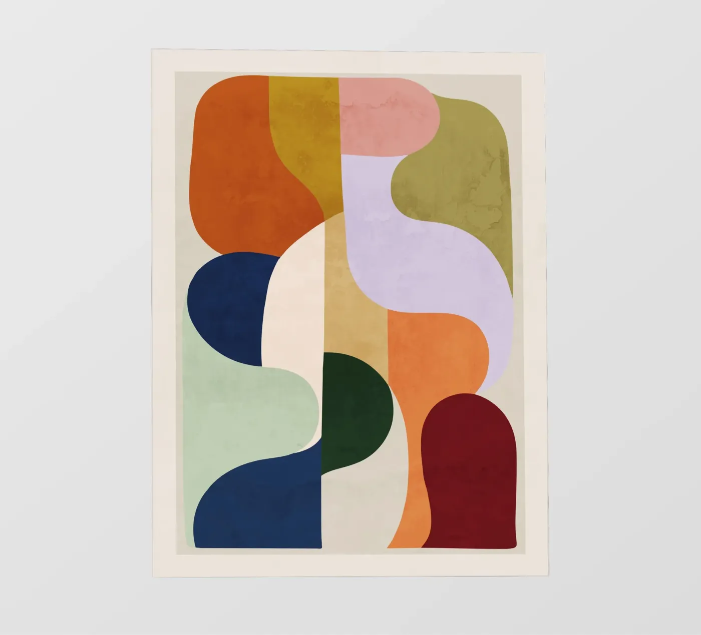 Color Forms fotobehang van ThingDesign
