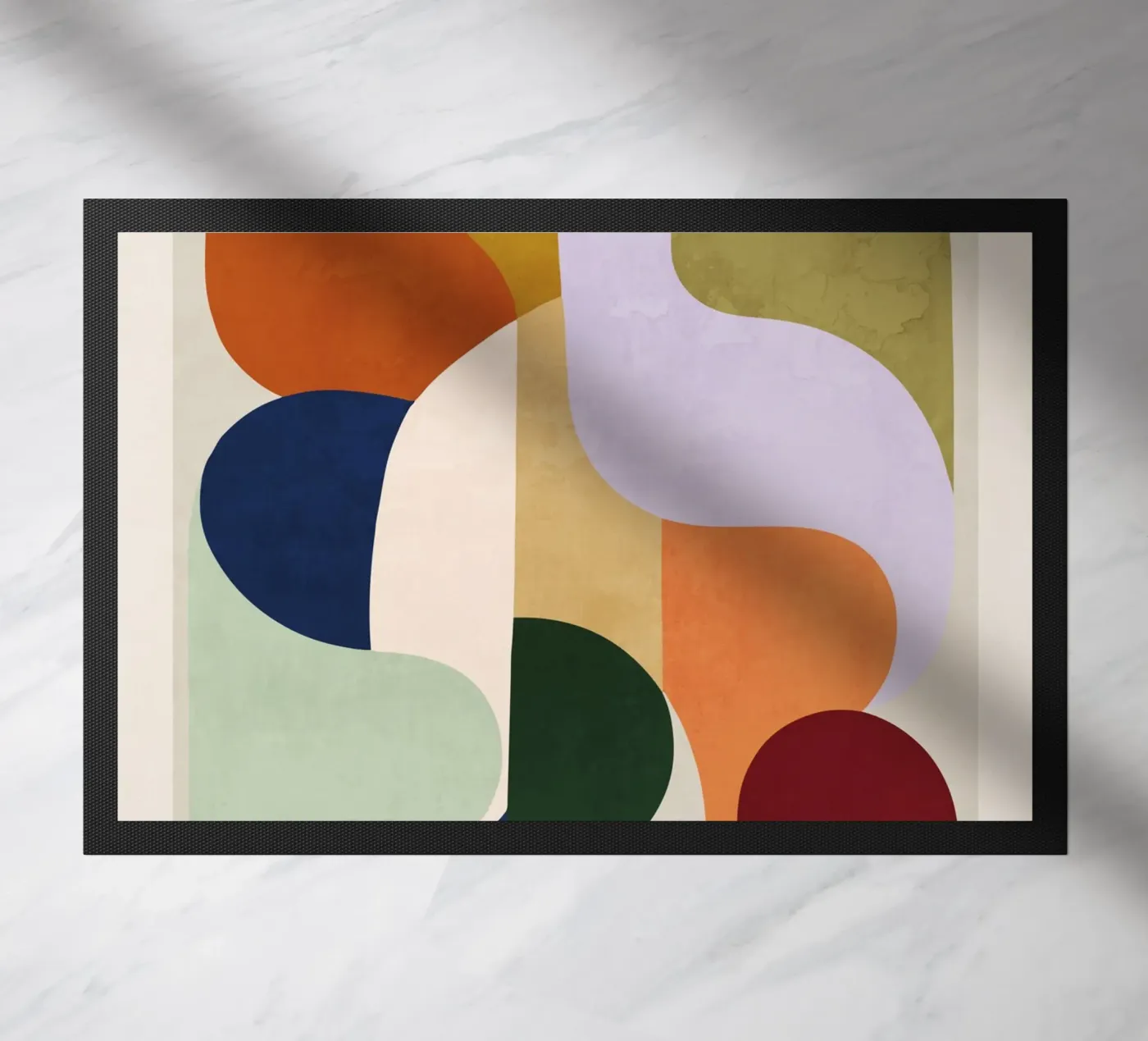 Kleurenformulieren deurmat van ThingDesign