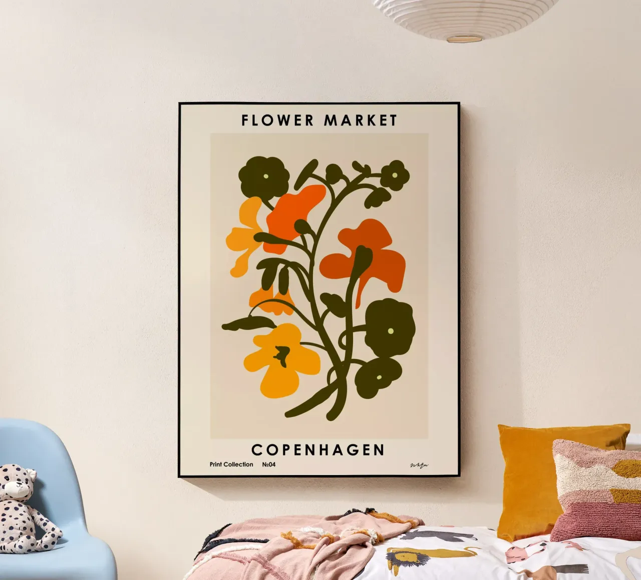 Mercato dei fiori. Copenaghen plexiglass da NKTN Design