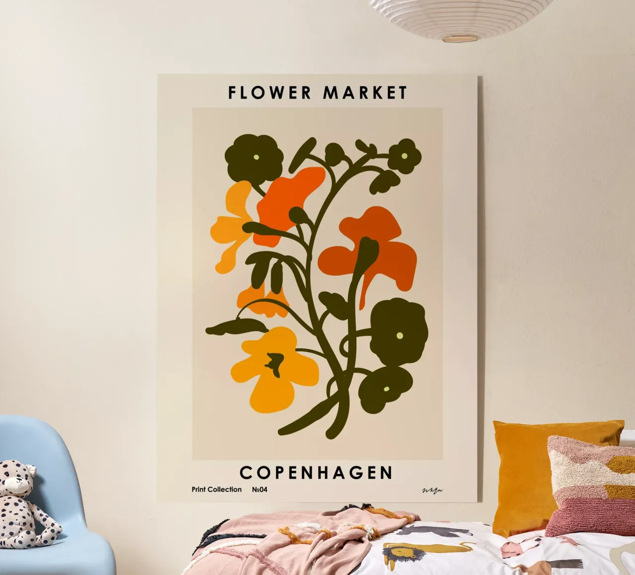 Mercato dei fiori. Copenaghen plexiglass da NKTN Design