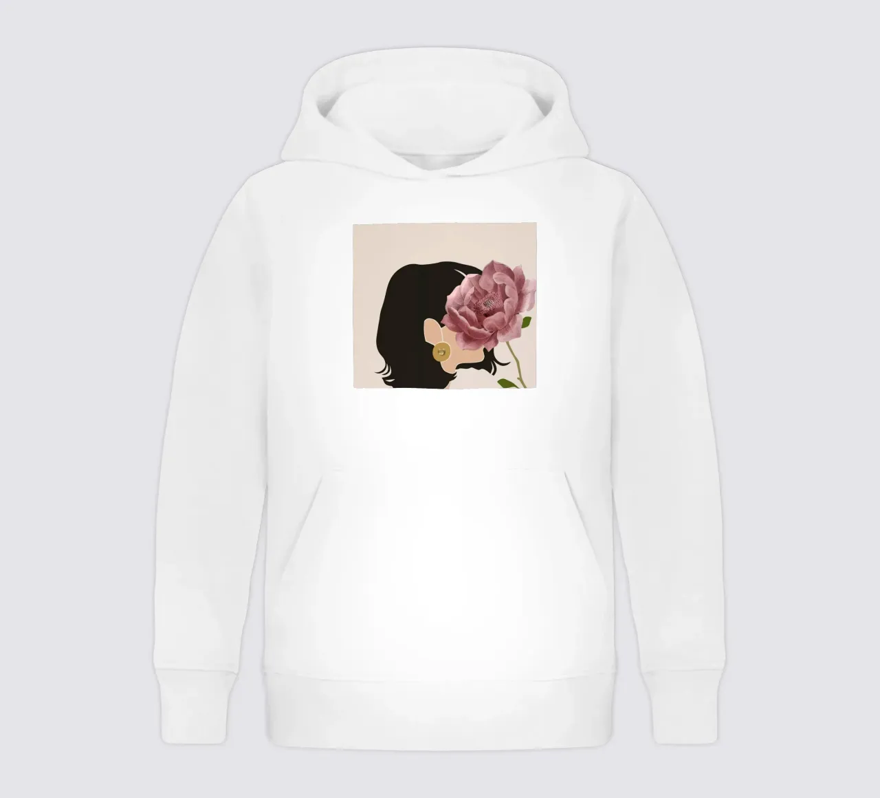 Feminine Essence kids hoodie by DesignArt