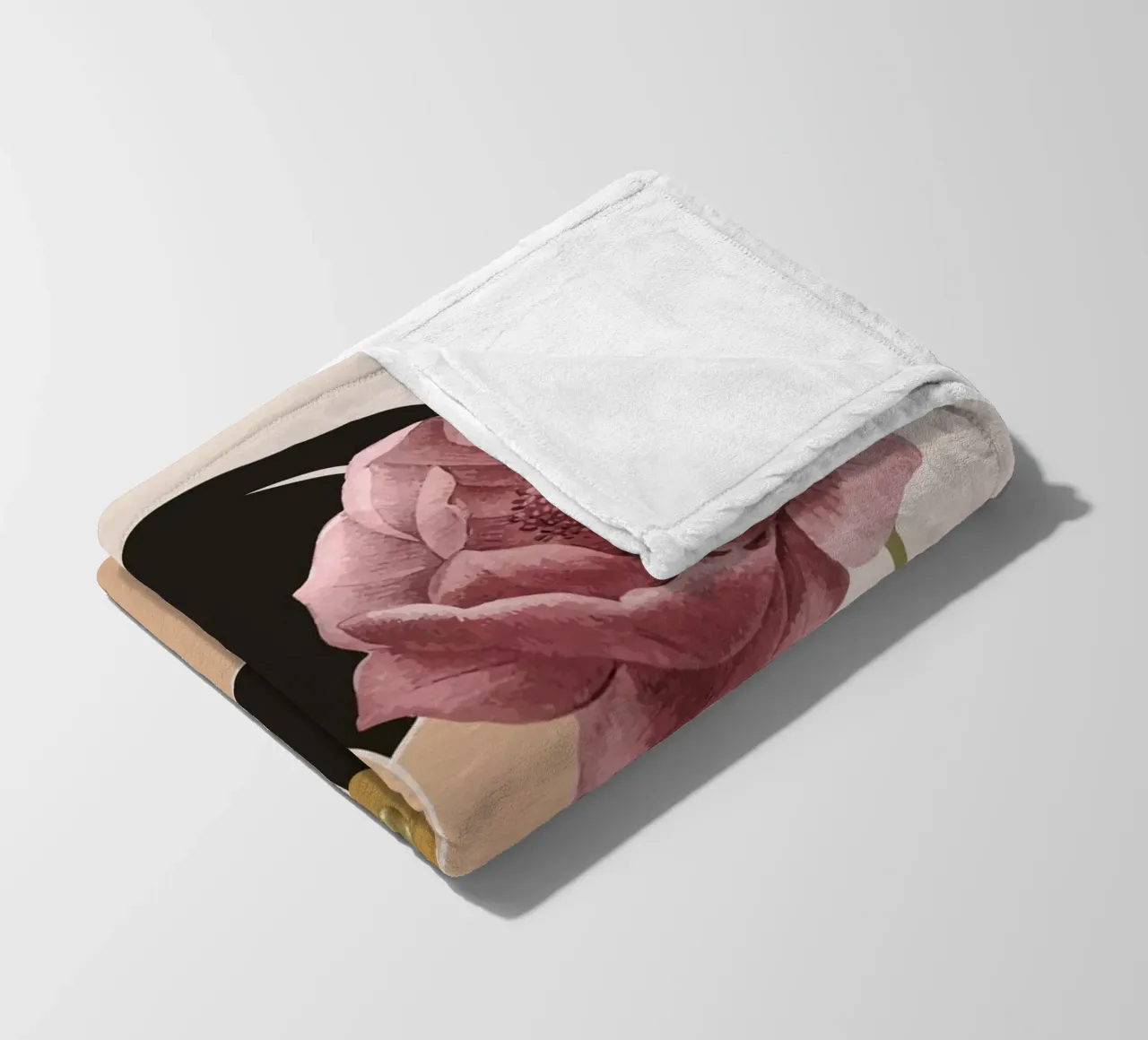 Essenza femminile coperta in pile da DesignArt