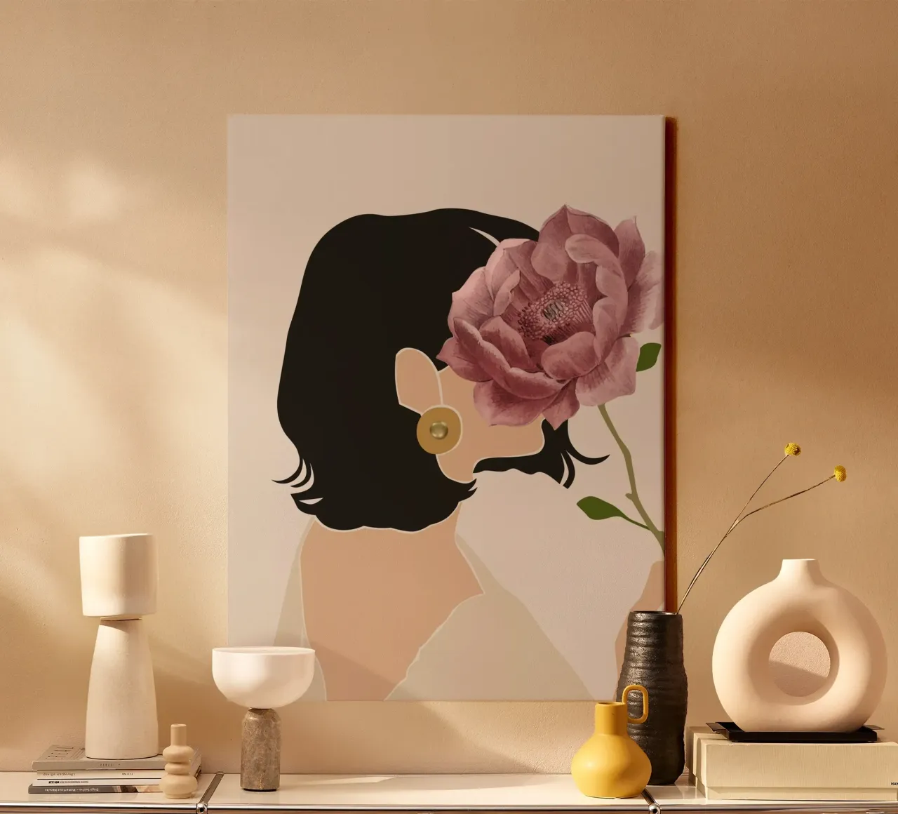 Feminine Essence canvas by DesignArt