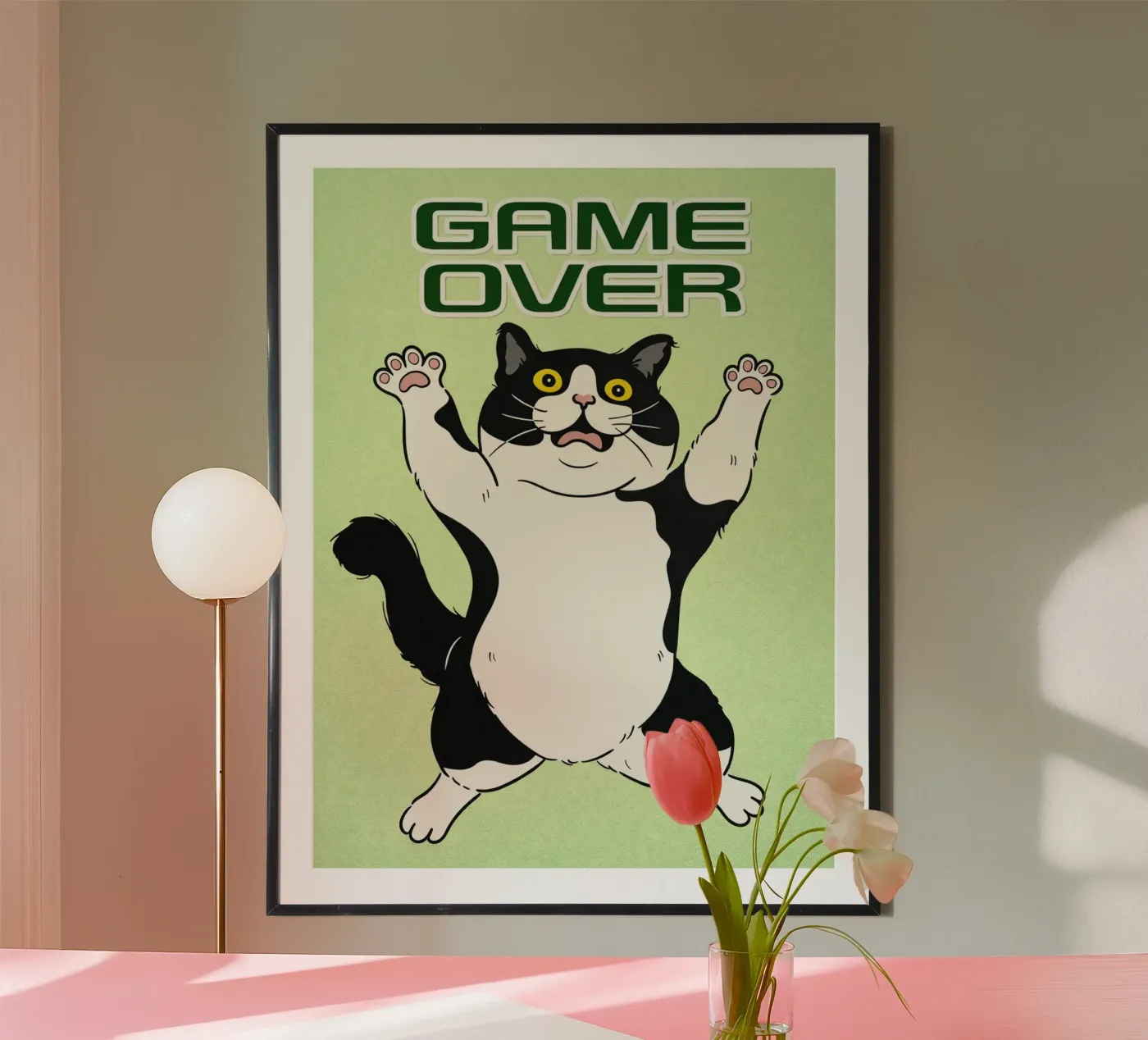 fine del gioco poster da pasadenan