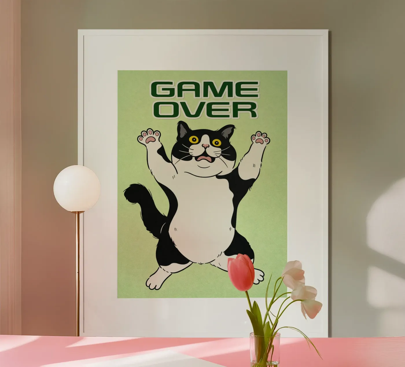 fine del gioco poster da pasadenan