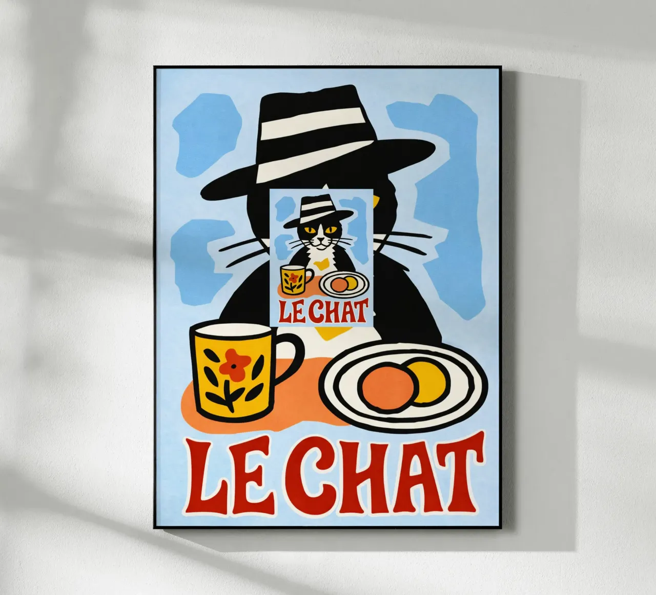 il gatto plexiglass da pasadenan