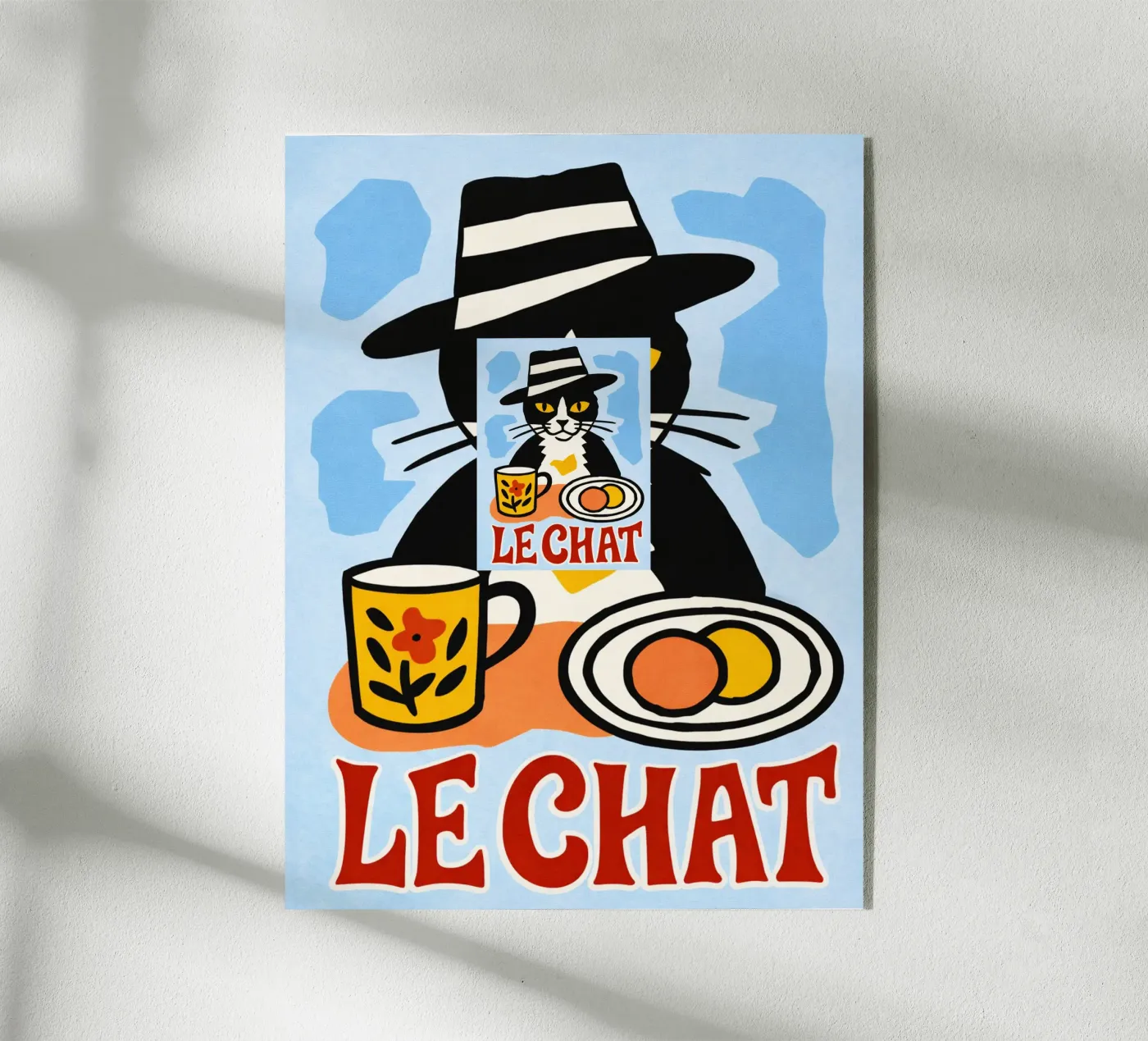 the cat plexiglass da pasadenan