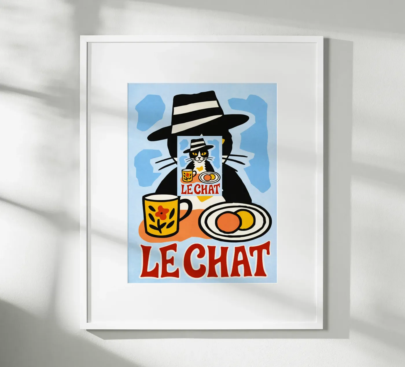 die Katze Poster von pasadenan