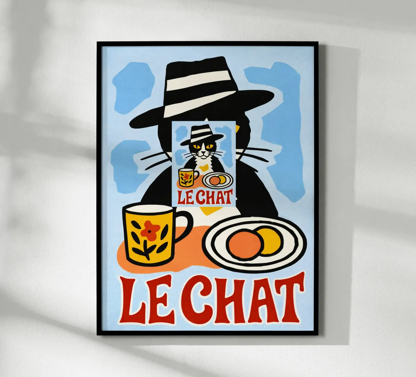 die Katze Poster von pasadenan