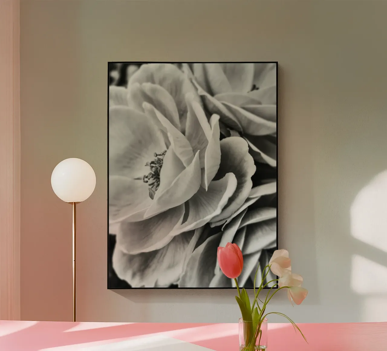 FLOWER BW plexiglass da PERSIE