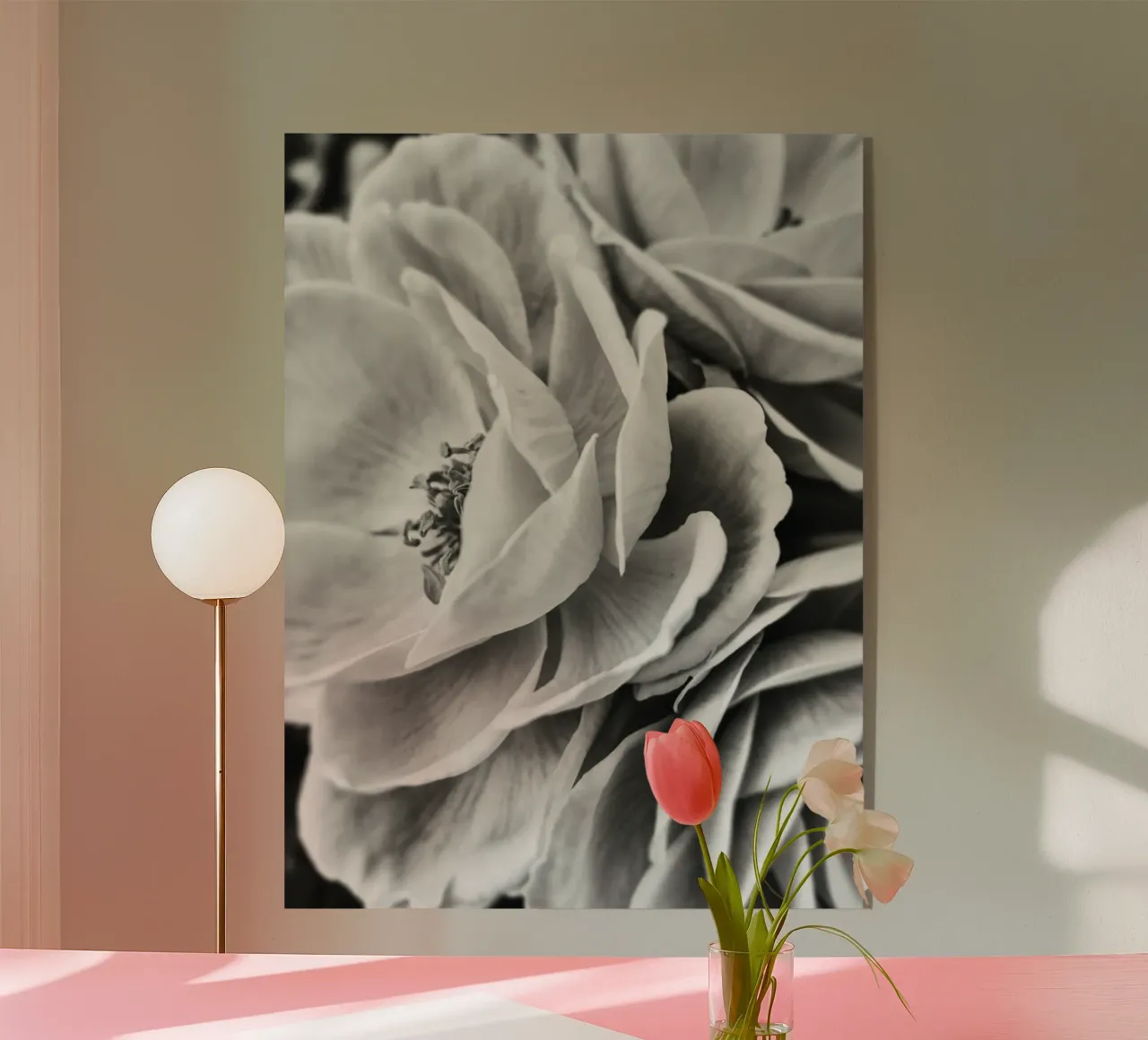 FLOWER BW plexiglass da PERSIE