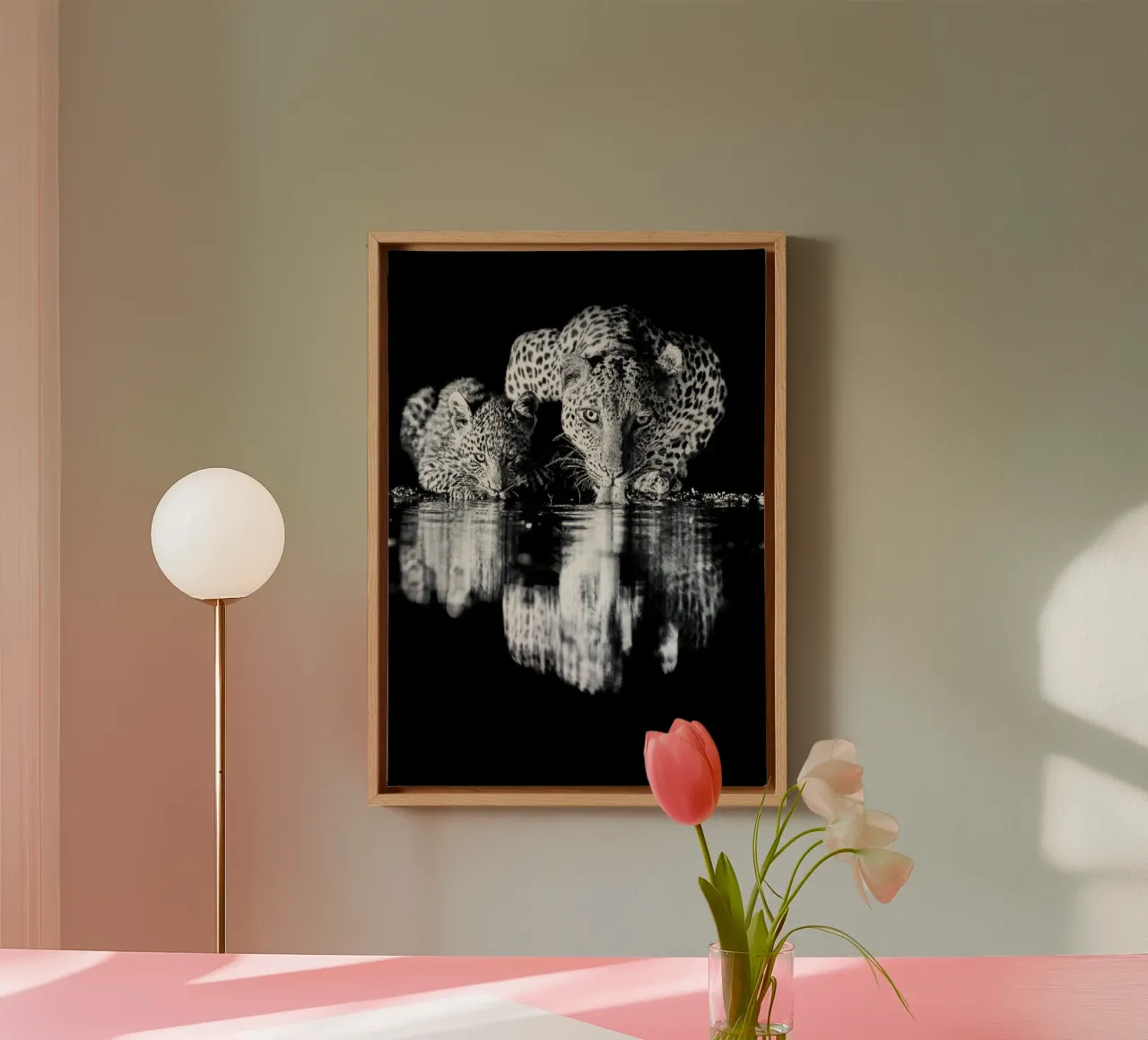 Two face canvas by NICE CHOICE