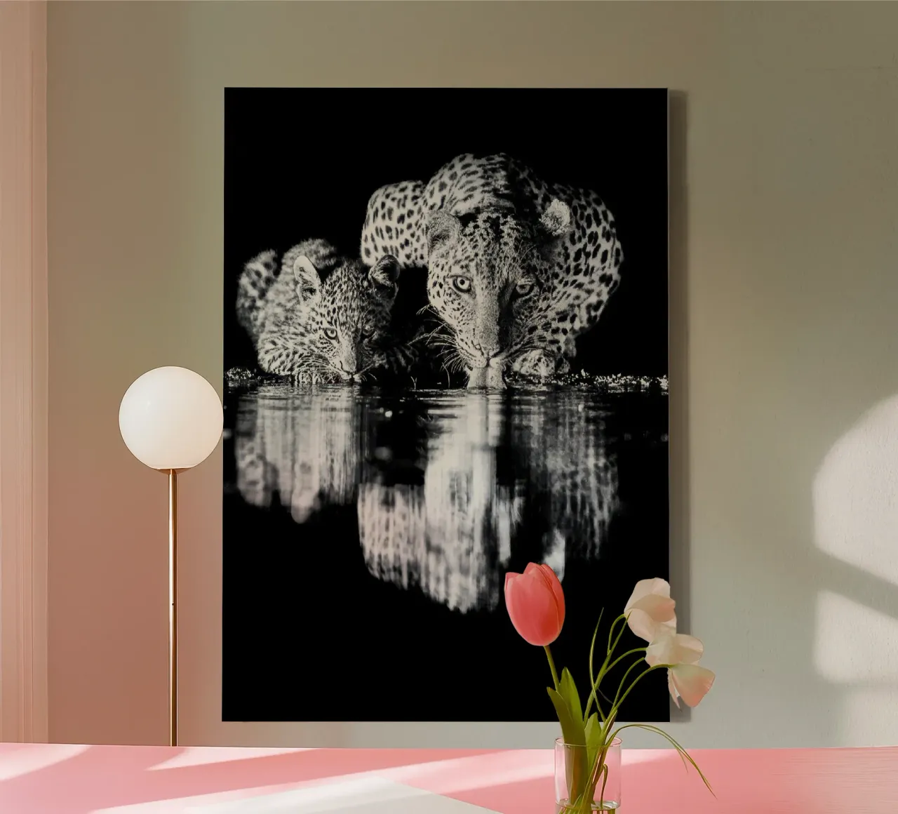 Two face canvas by NICE CHOICE