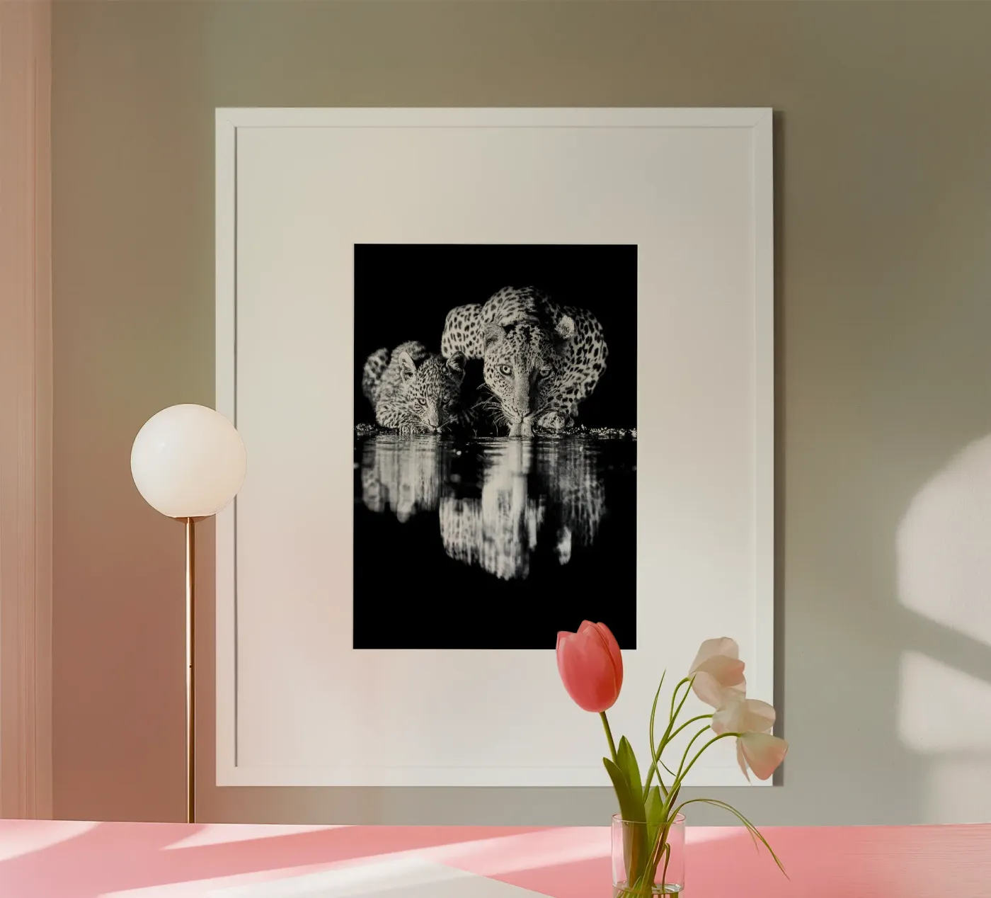 Two face poster by NICE CHOICE