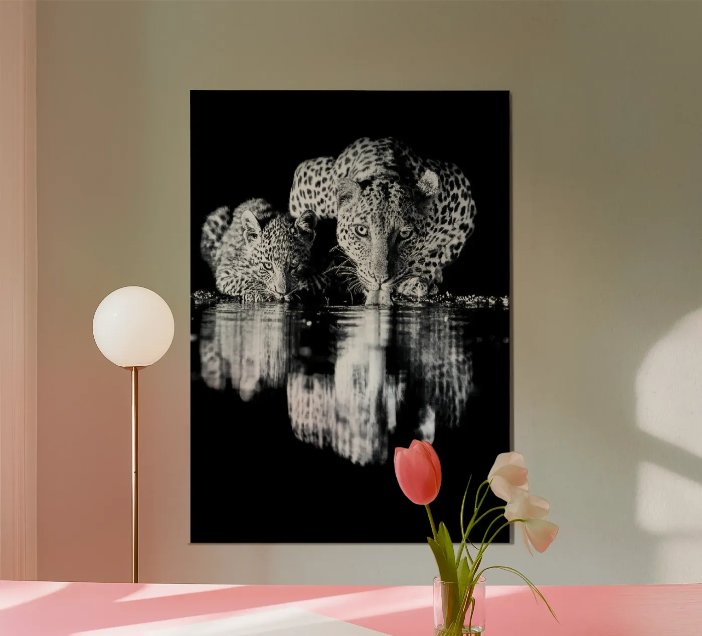 Two face poster by NICE CHOICE