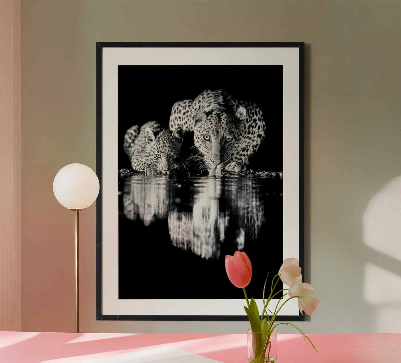 Two face poster by NICE CHOICE