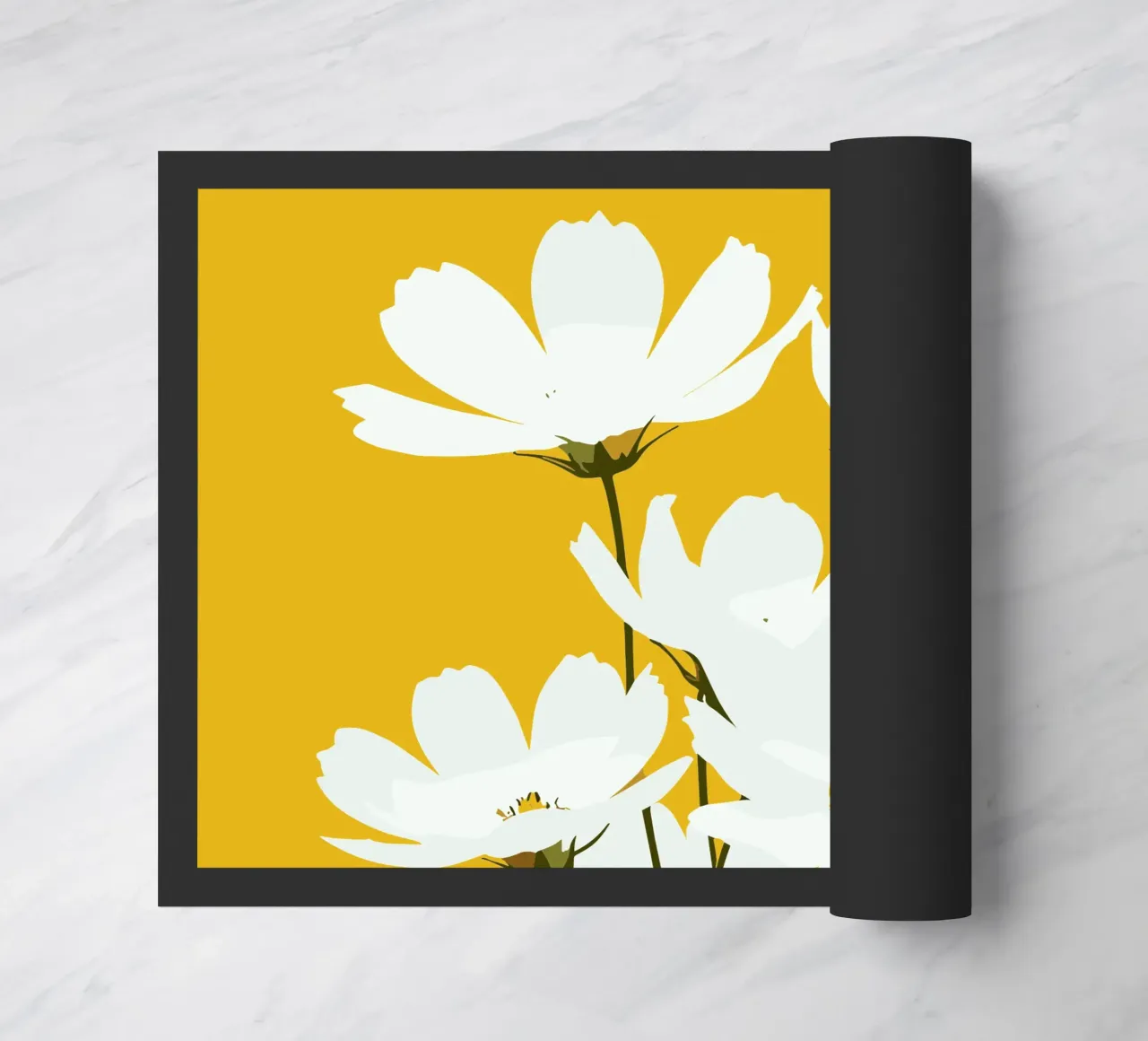 LA GIOIA È UNA PRATICA zerbino da FELICIA