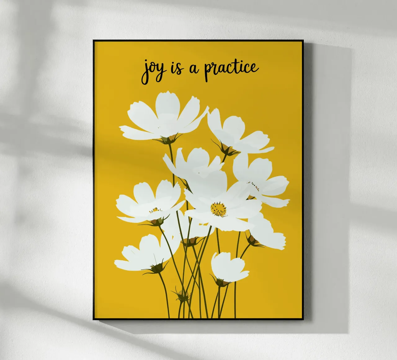 LA GIOIA È UNA PRATICA plexiglass da FELICIA