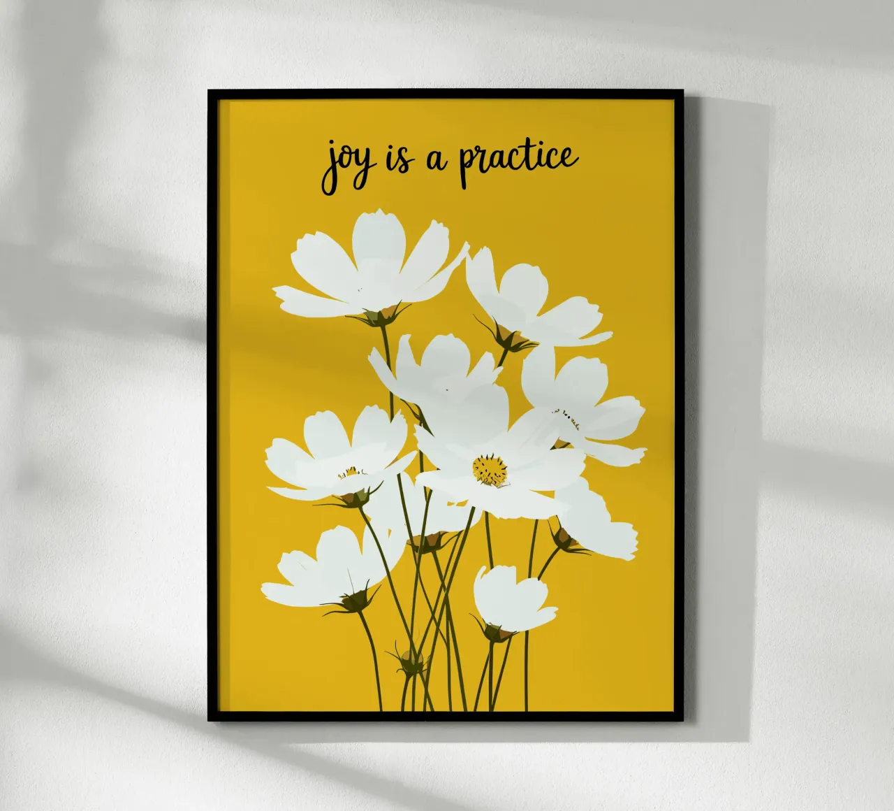 LA GIOIA È UNA PRATICA poster da FELICIA