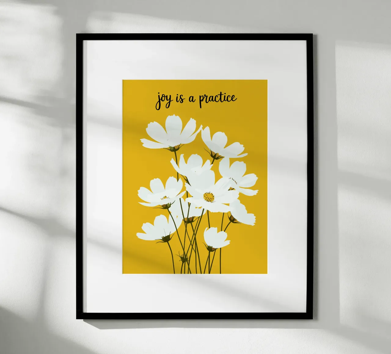 LA GIOIA È UNA PRATICA poster da FELICIA