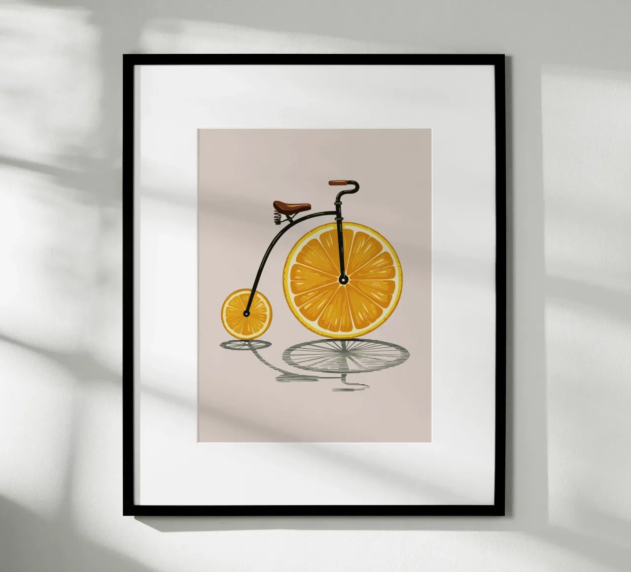 ORANGE WEELS SHADOW poster da FELICIA