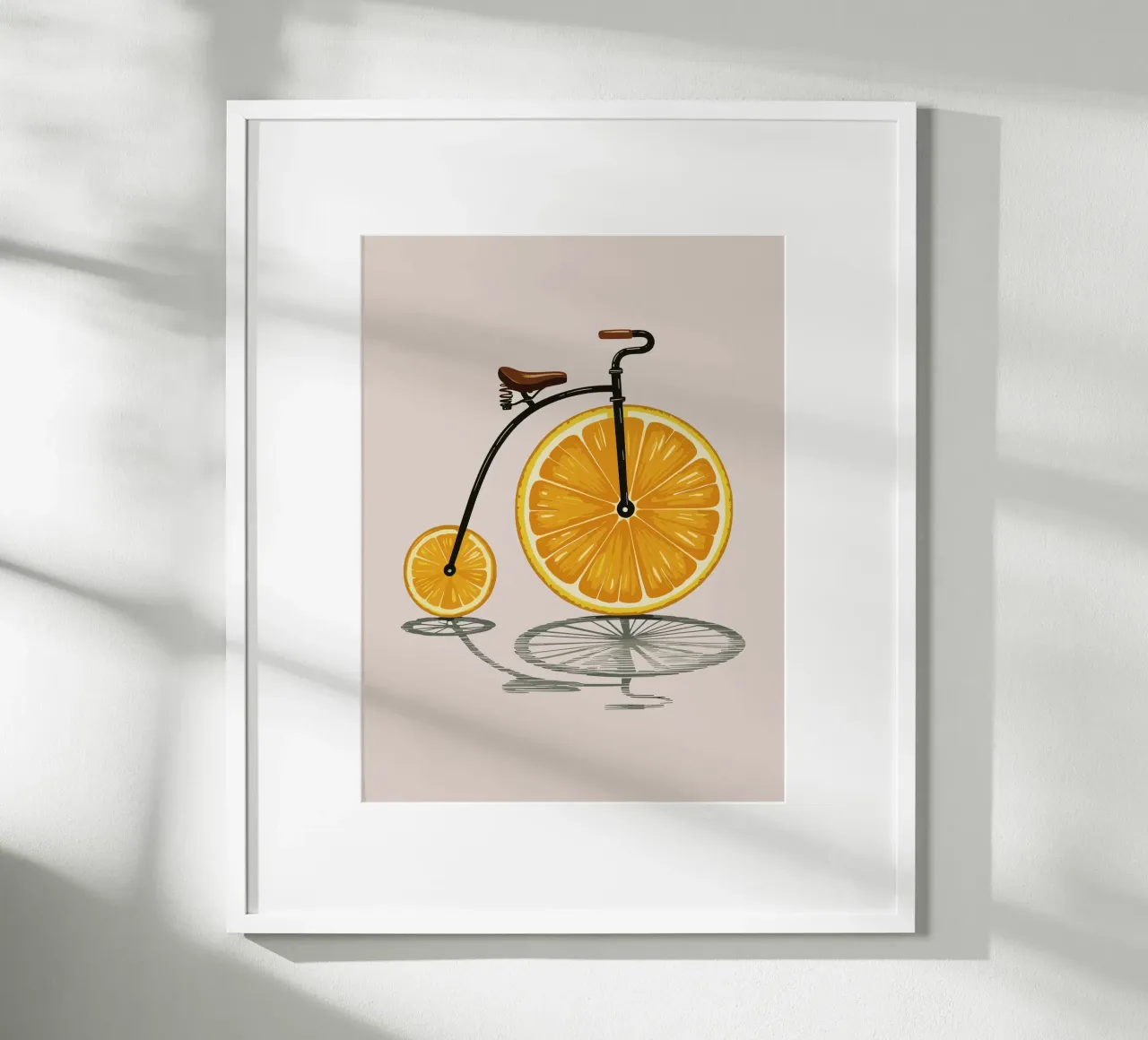 ORANGE WEELS SHADOW poster da FELICIA