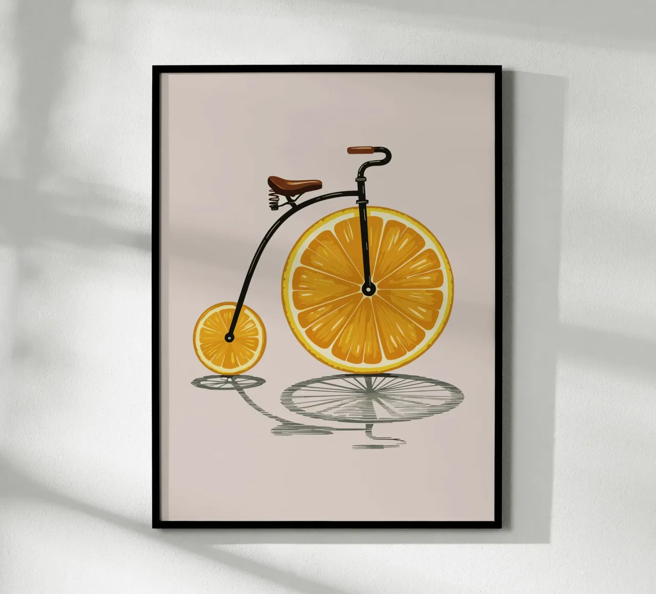 ORANGE WEELS SHADOW poster da FELICIA