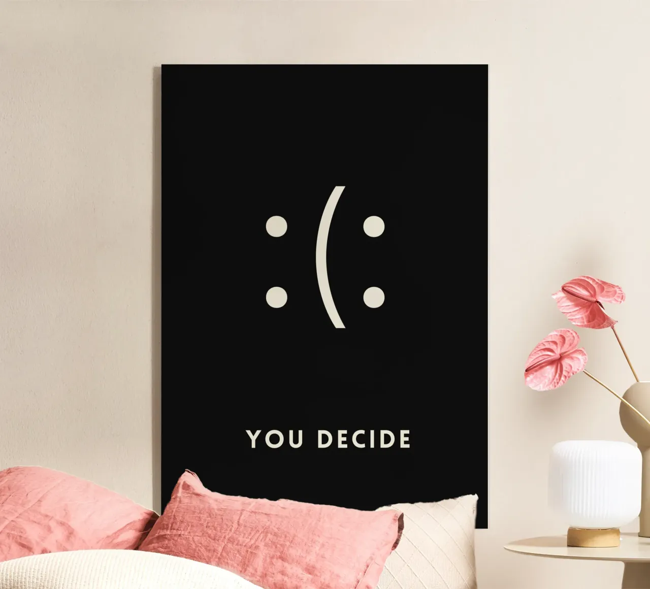 You Decide plexiglass da PurePeachCleanLine