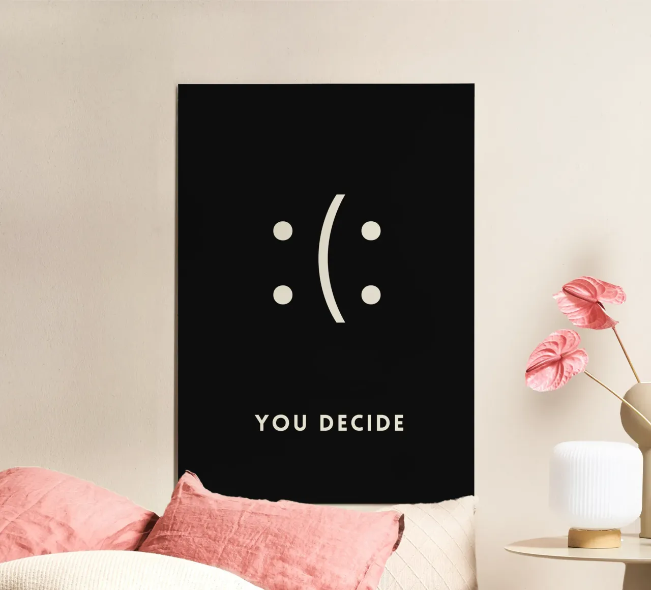 You Decide poster da PurePeachCleanLine