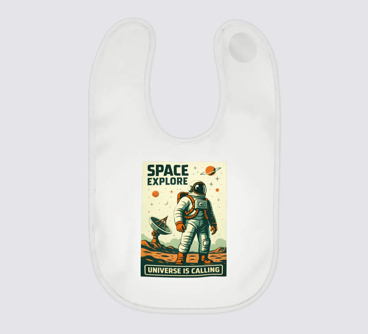 esploratore spaziale bavaglino da pasadenan