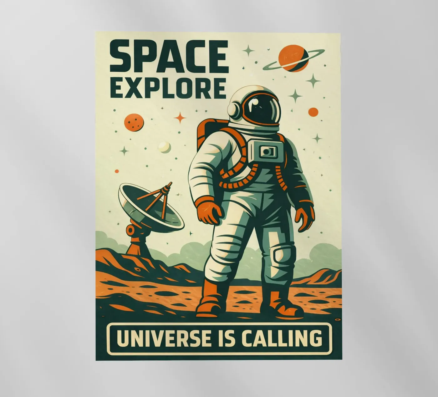 esploratore spaziale pellicola backlit da pasadenan