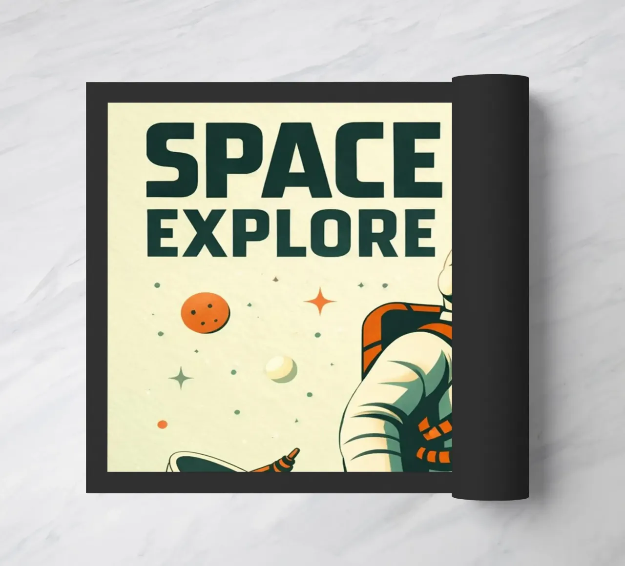 space explorer doormat by pasadenan