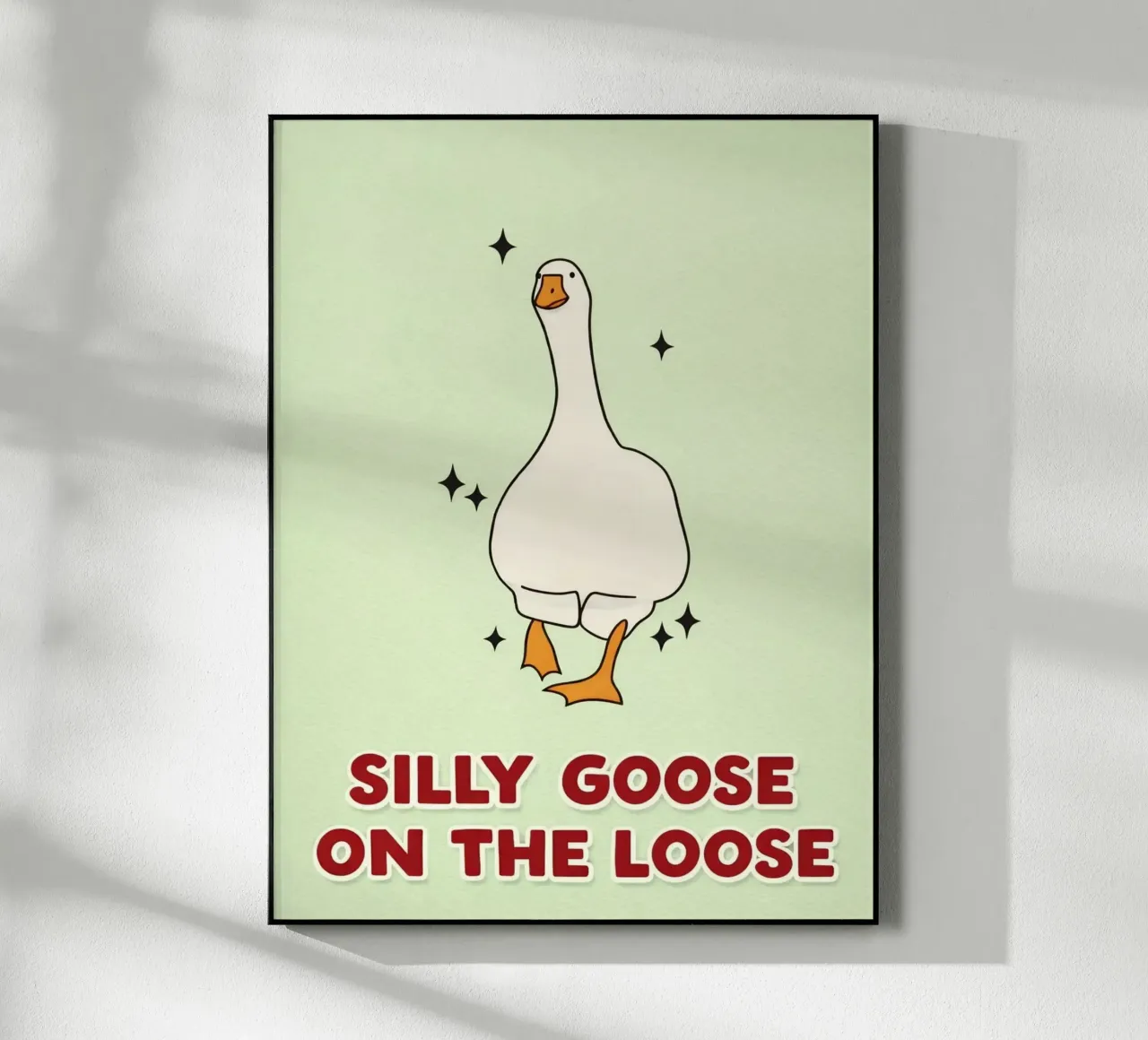 silly goose on the loose plexiglass da pasadenan