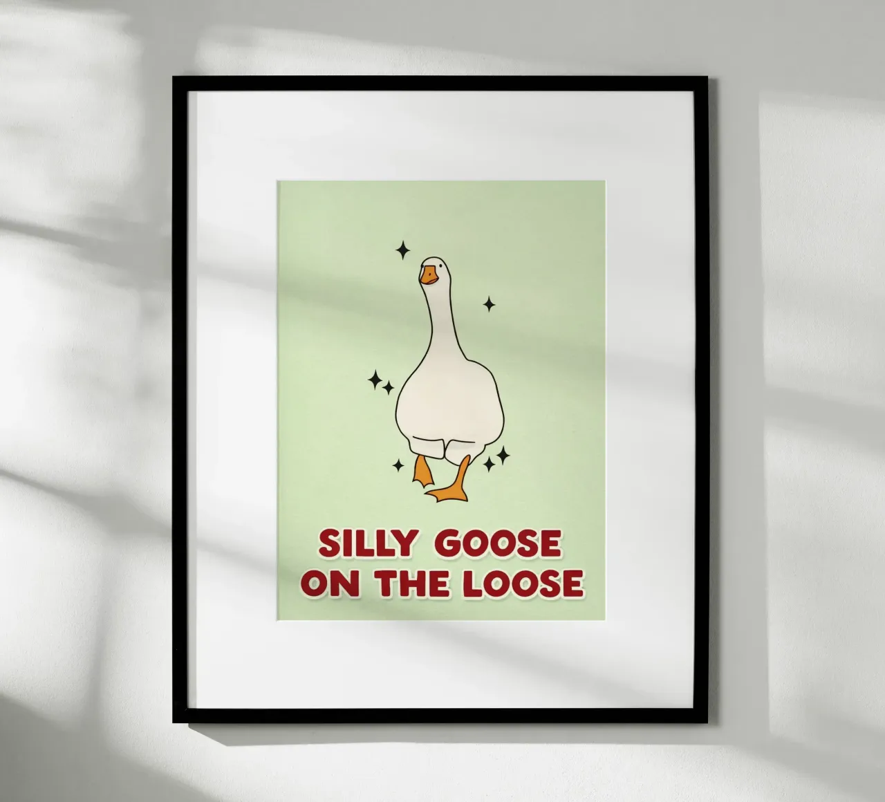 silly goose on the loose poster da pasadenan