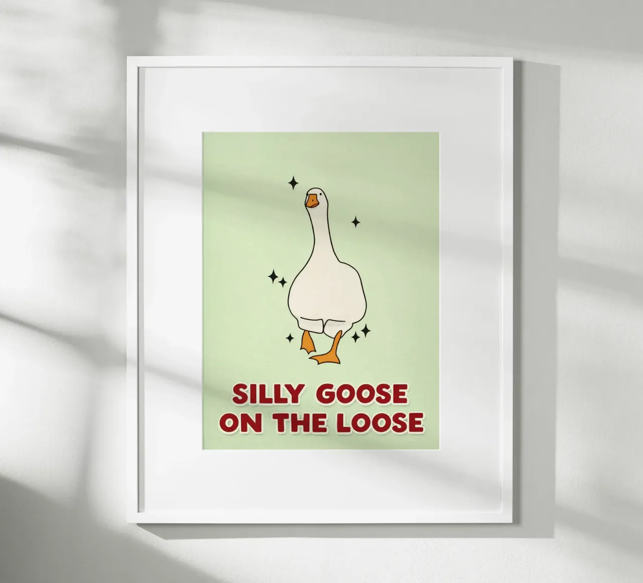 silly goose on the loose poster da pasadenan