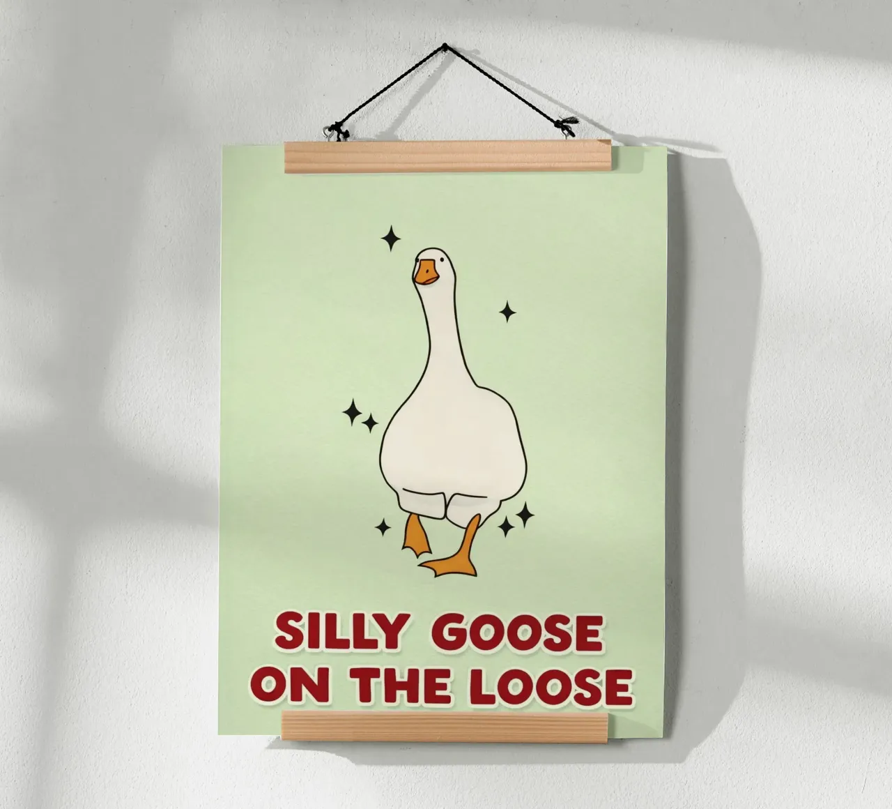 silly goose on the loose poster da pasadenan
