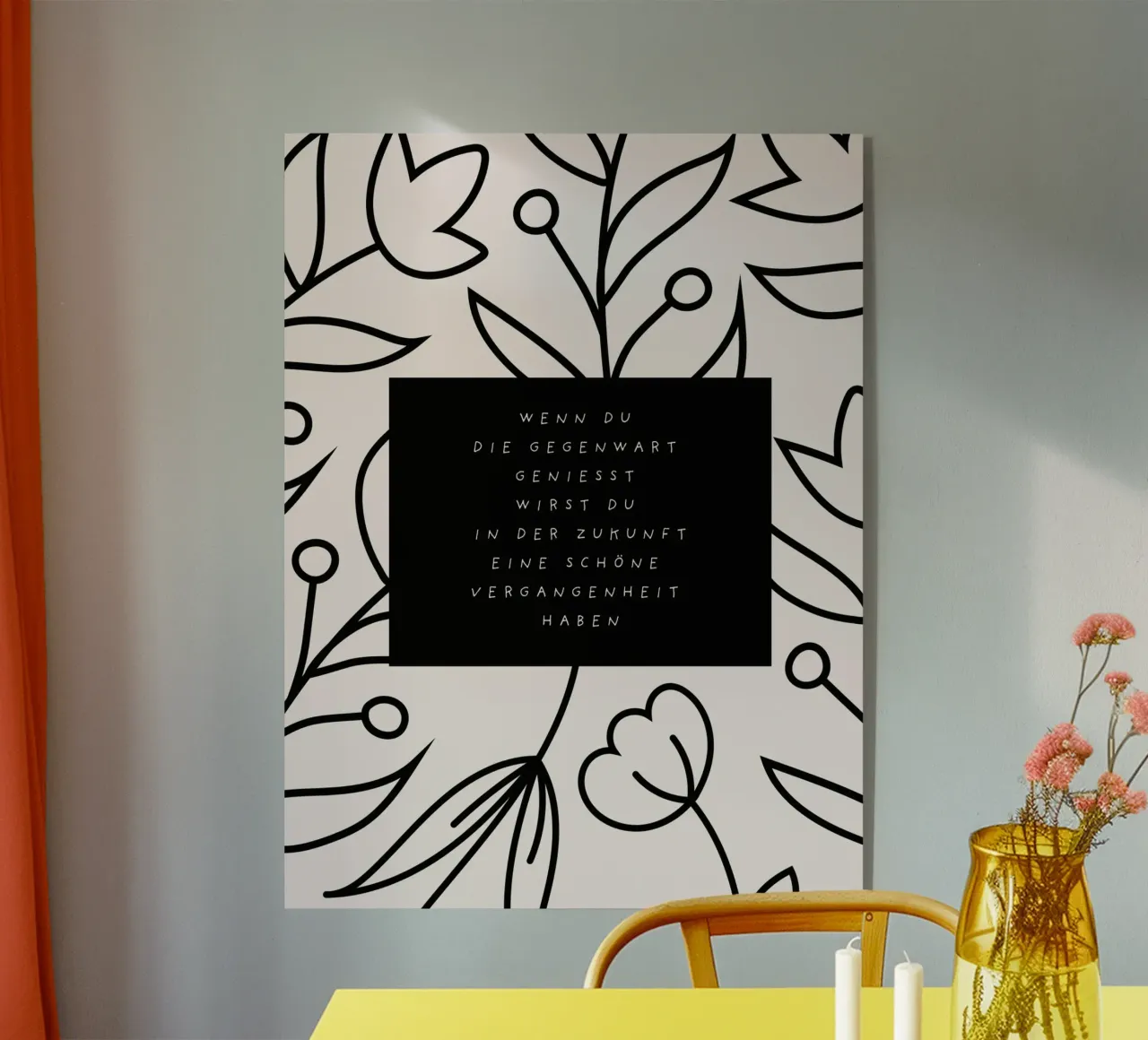 Quote Text Statement plexiglas de HummelBär