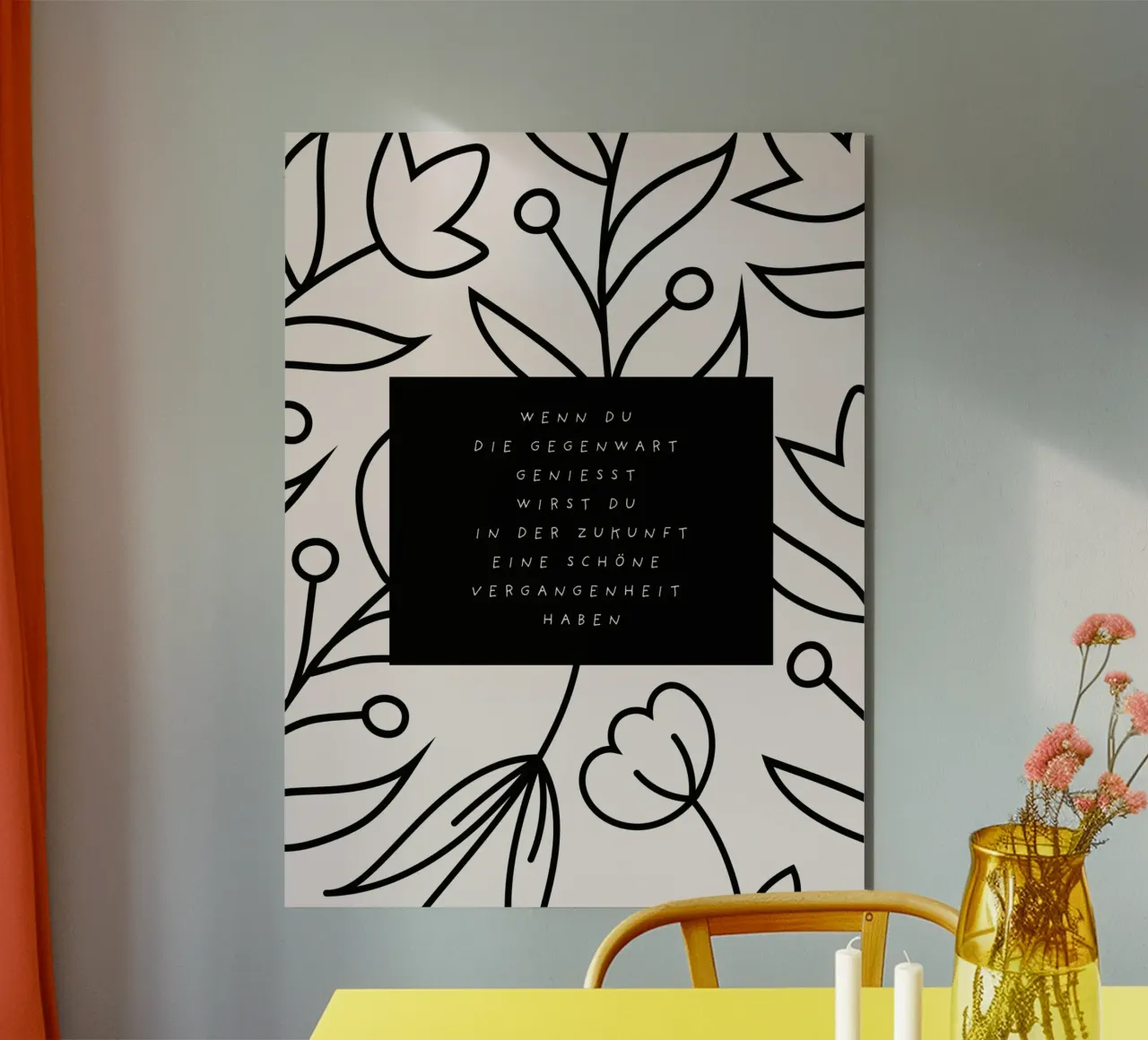 Quote Text Statement alluminio dibond da HummelBär