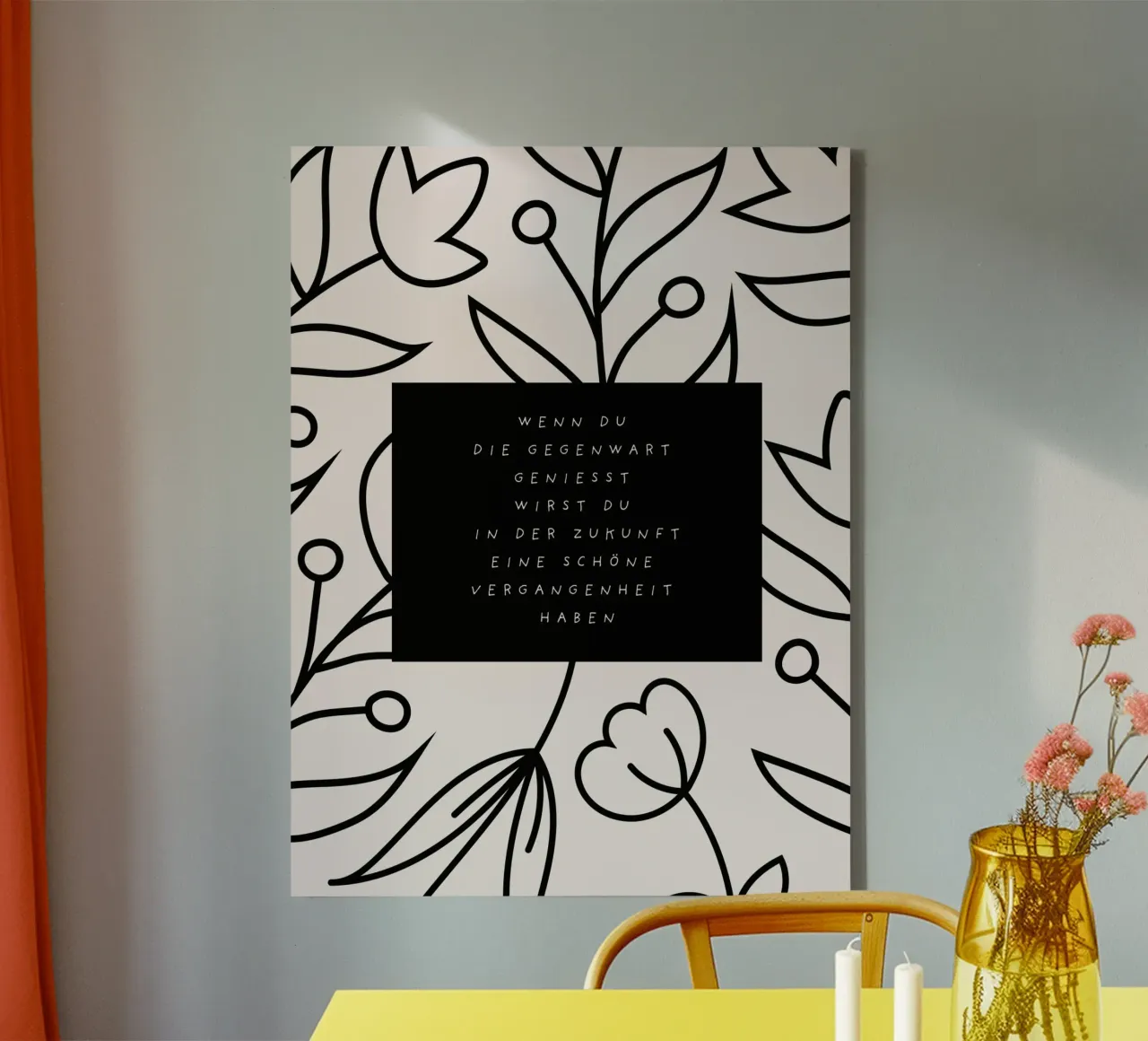 Quote Text Statement canvas van HummelBär