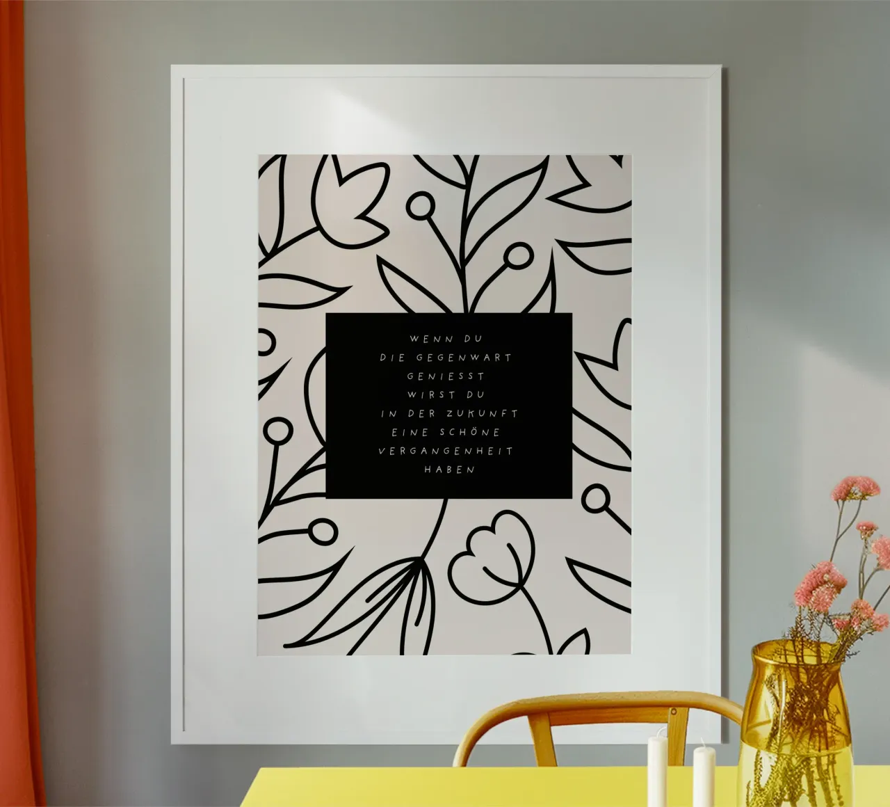 Quote Text Statement poster van HummelBär