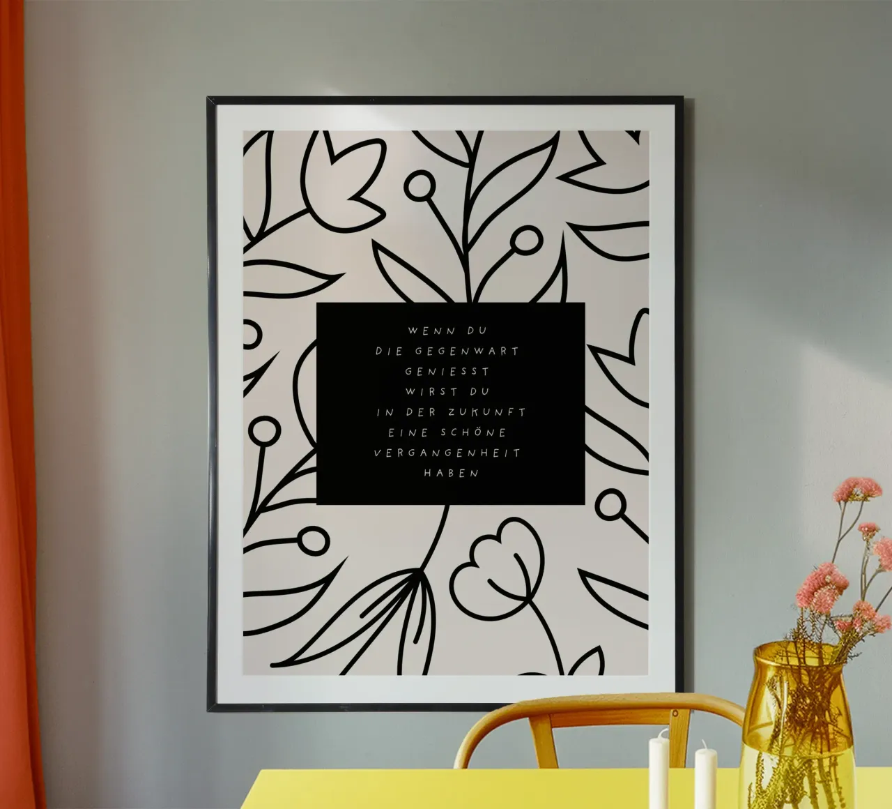 Quote Text Statement poster van HummelBär