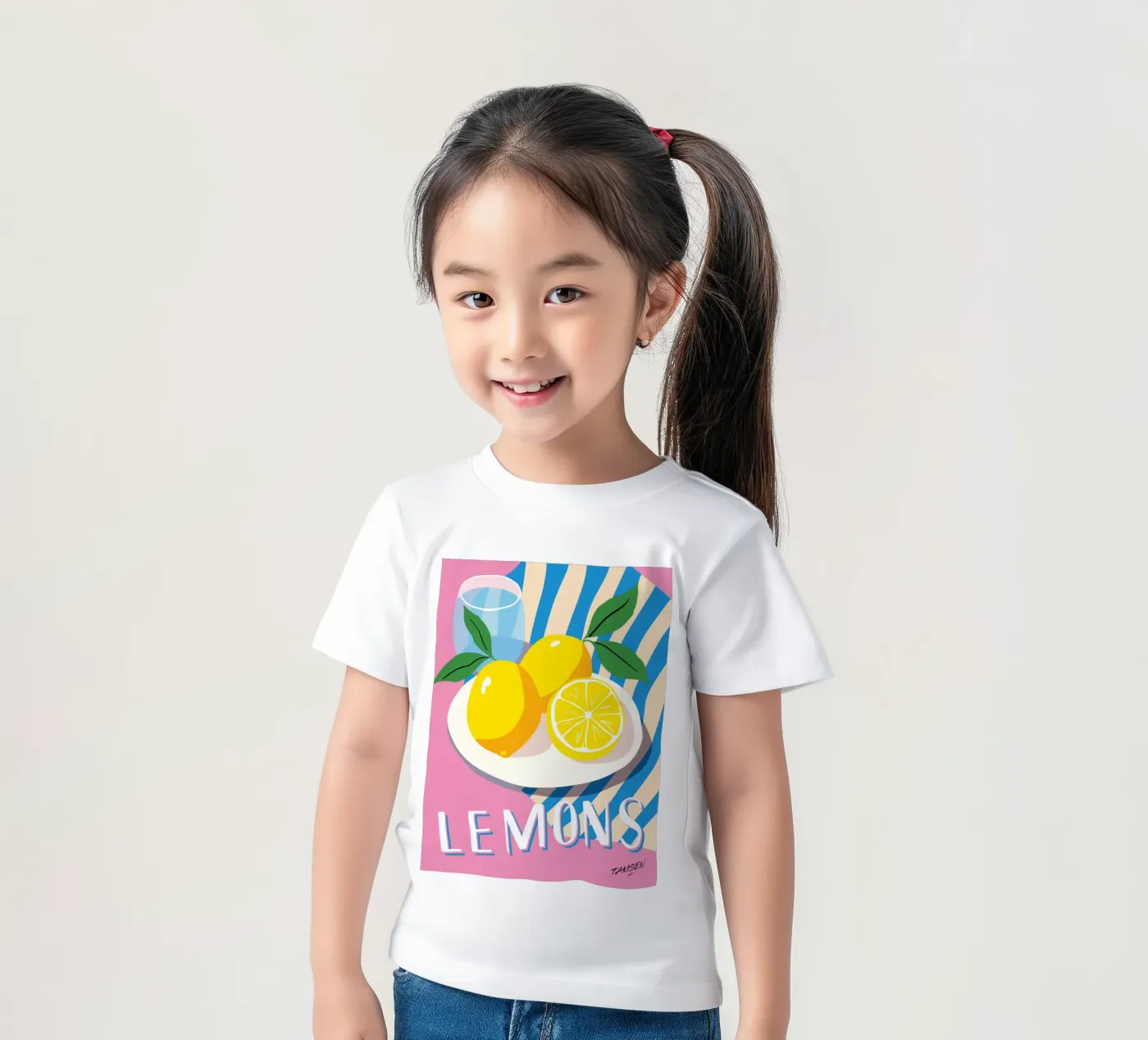 Limone t-shirt bambini da Tamsen Design