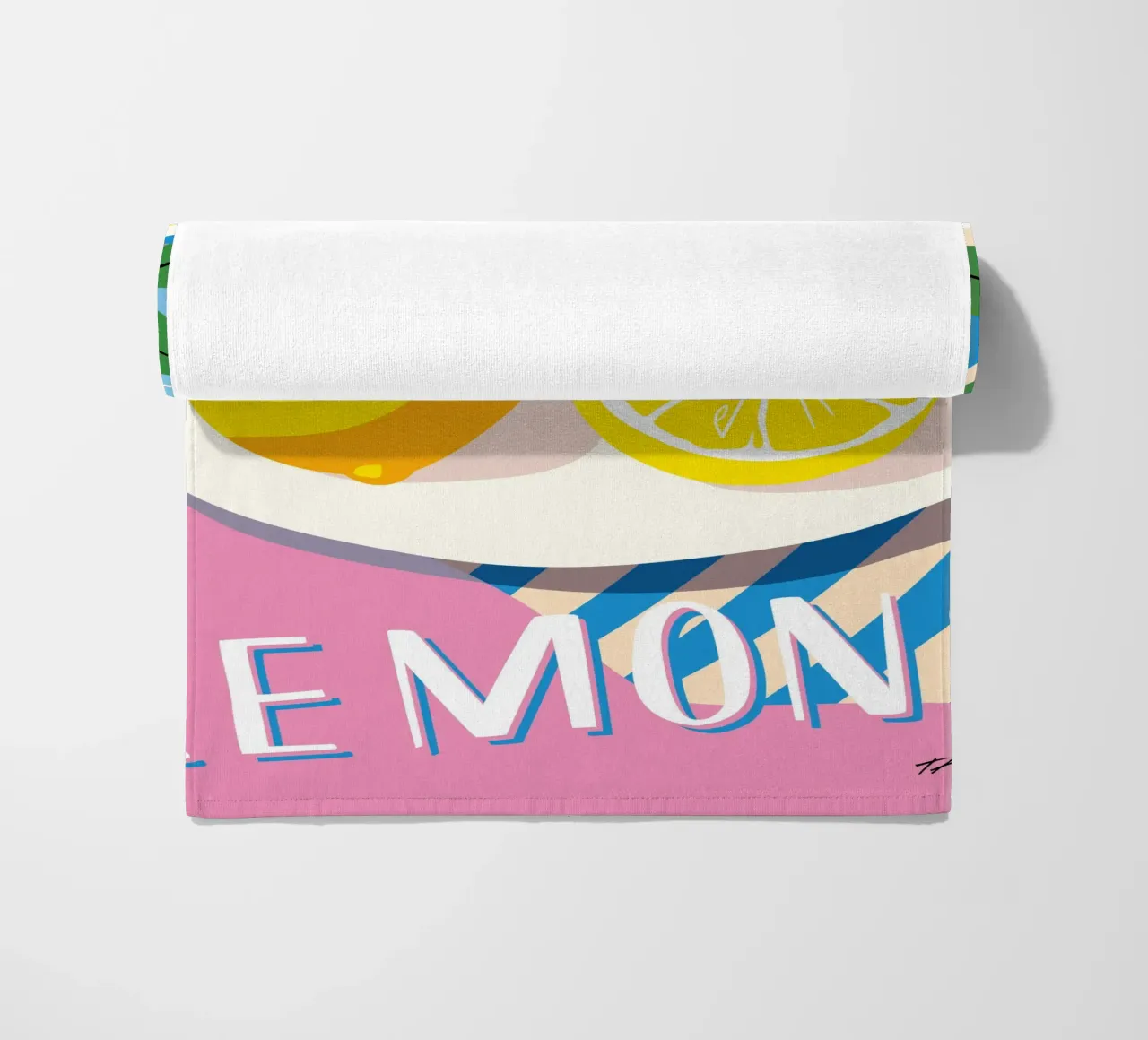 Limone telo mare da Tamsen Design