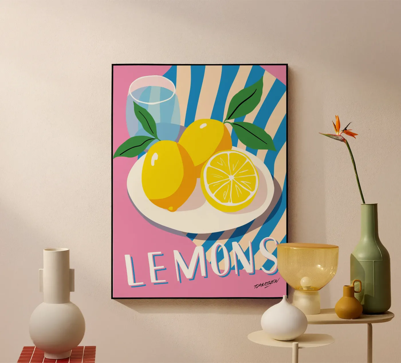 Lemon plexiglass da Tamsen Design