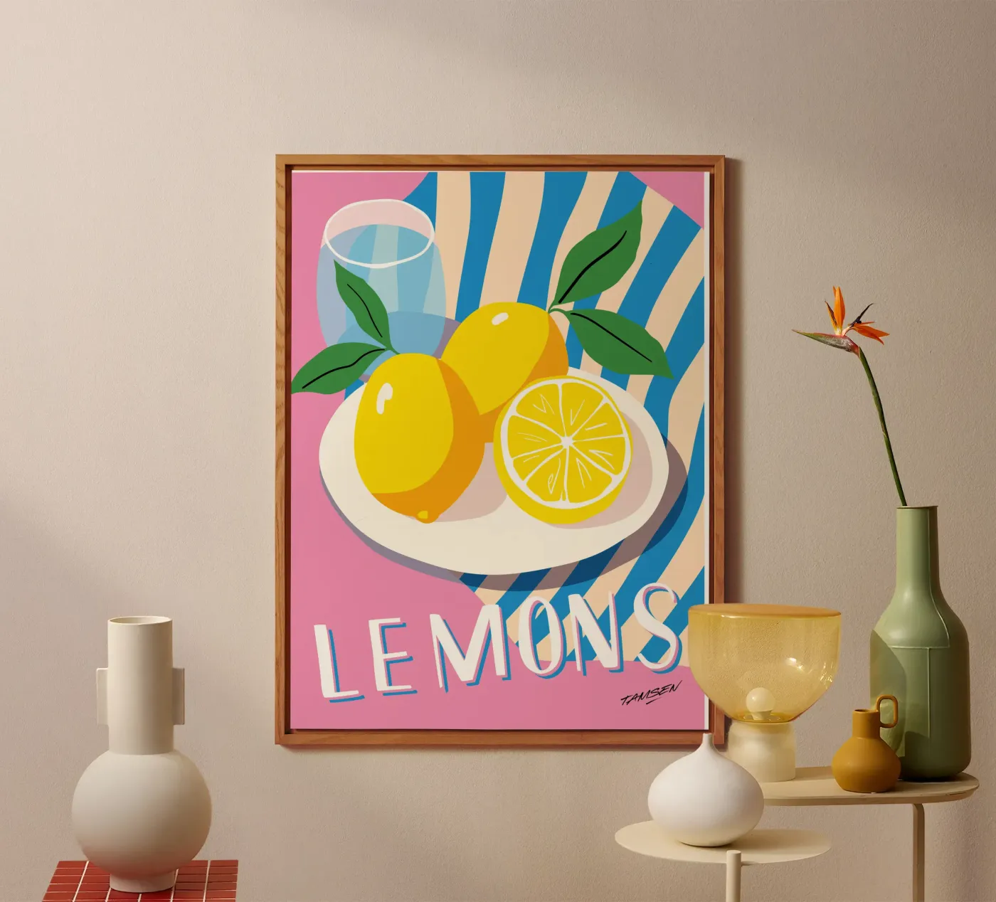 Limone pannello forex da Tamsen Design