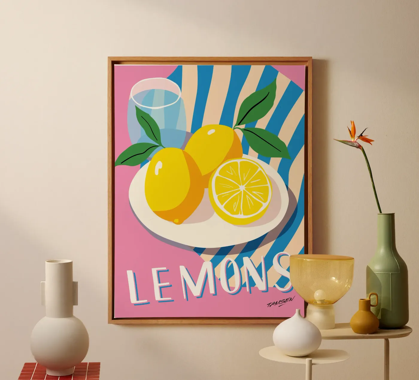 Limone tela da Tamsen Design