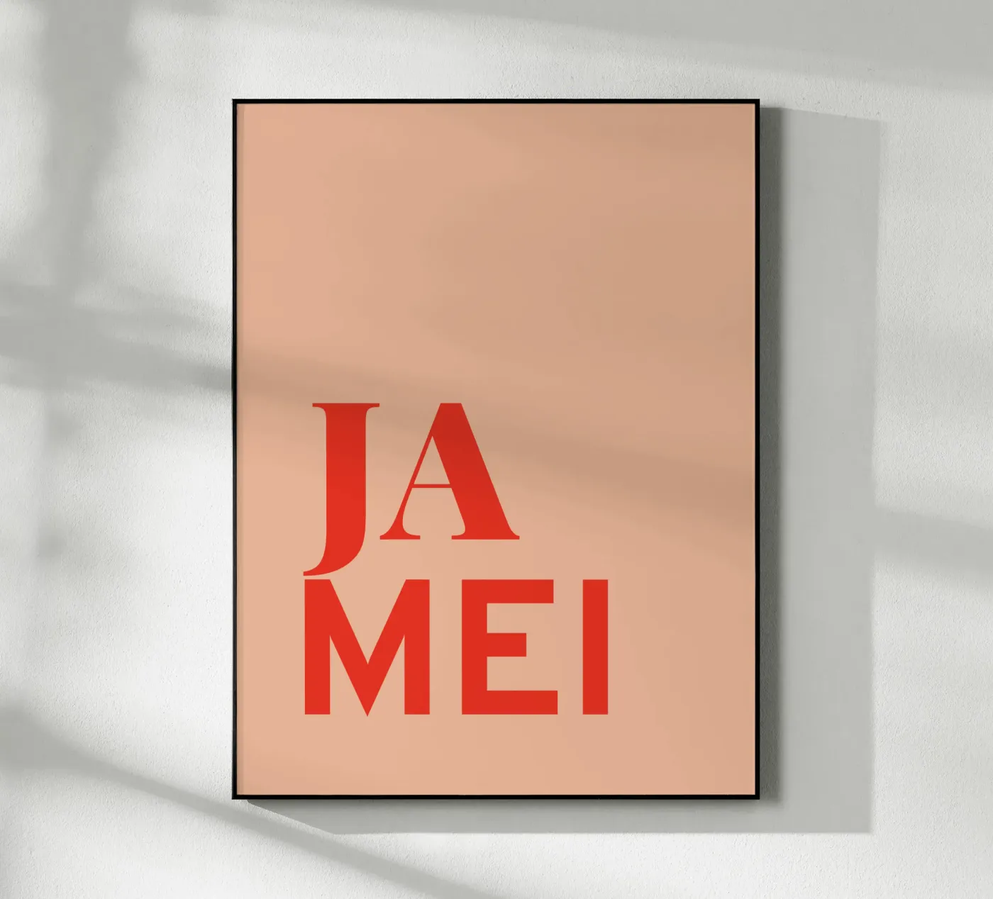 Ja Mei acryl van Made in Bavaria