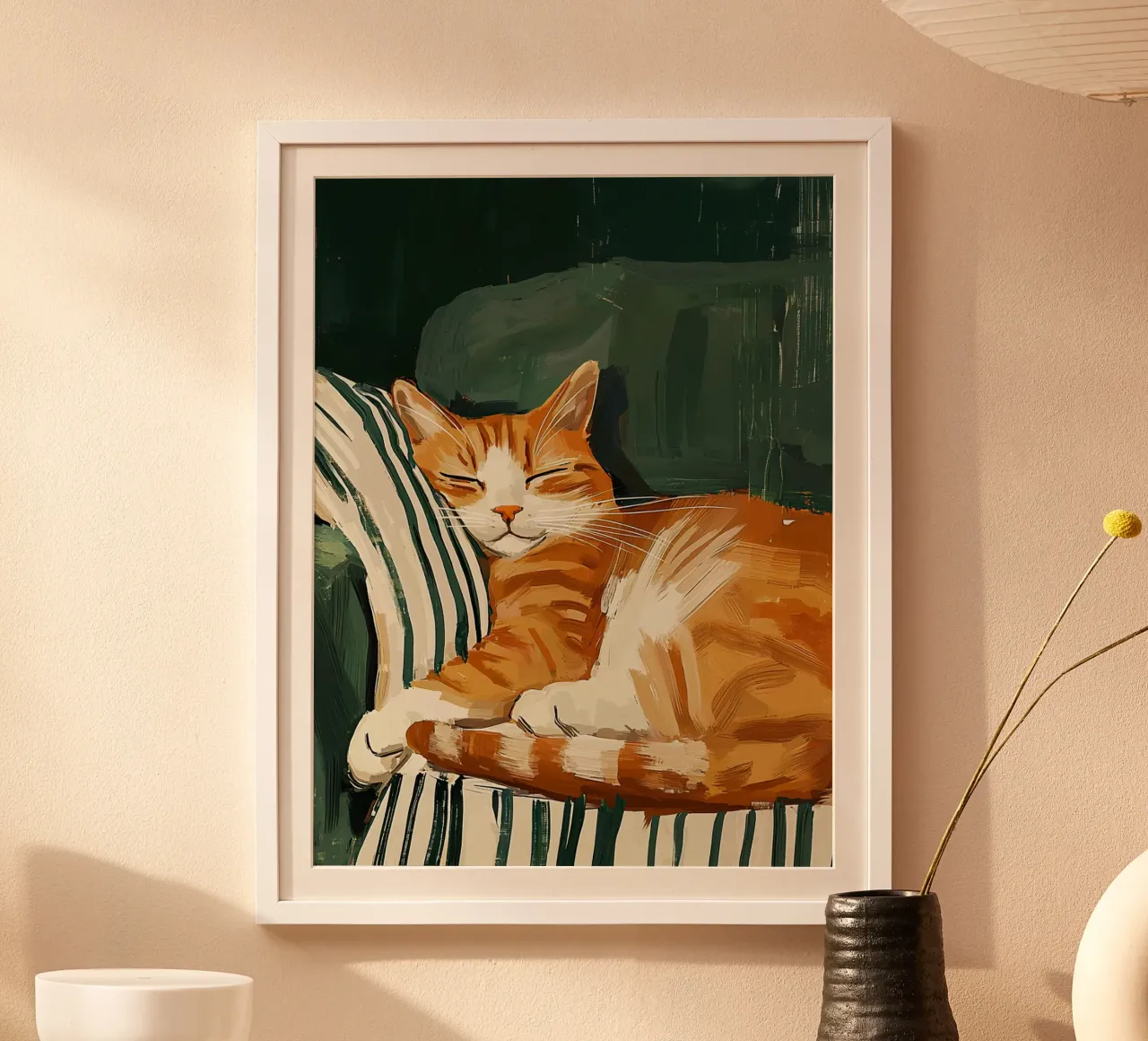 Sleeping Cat poster da Lynn Janet