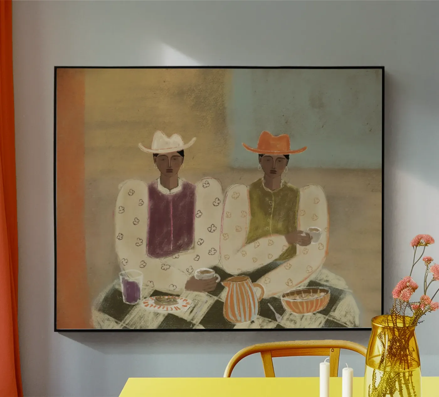 Breakfast For Two Acryl-Glas von Studio Vreeken