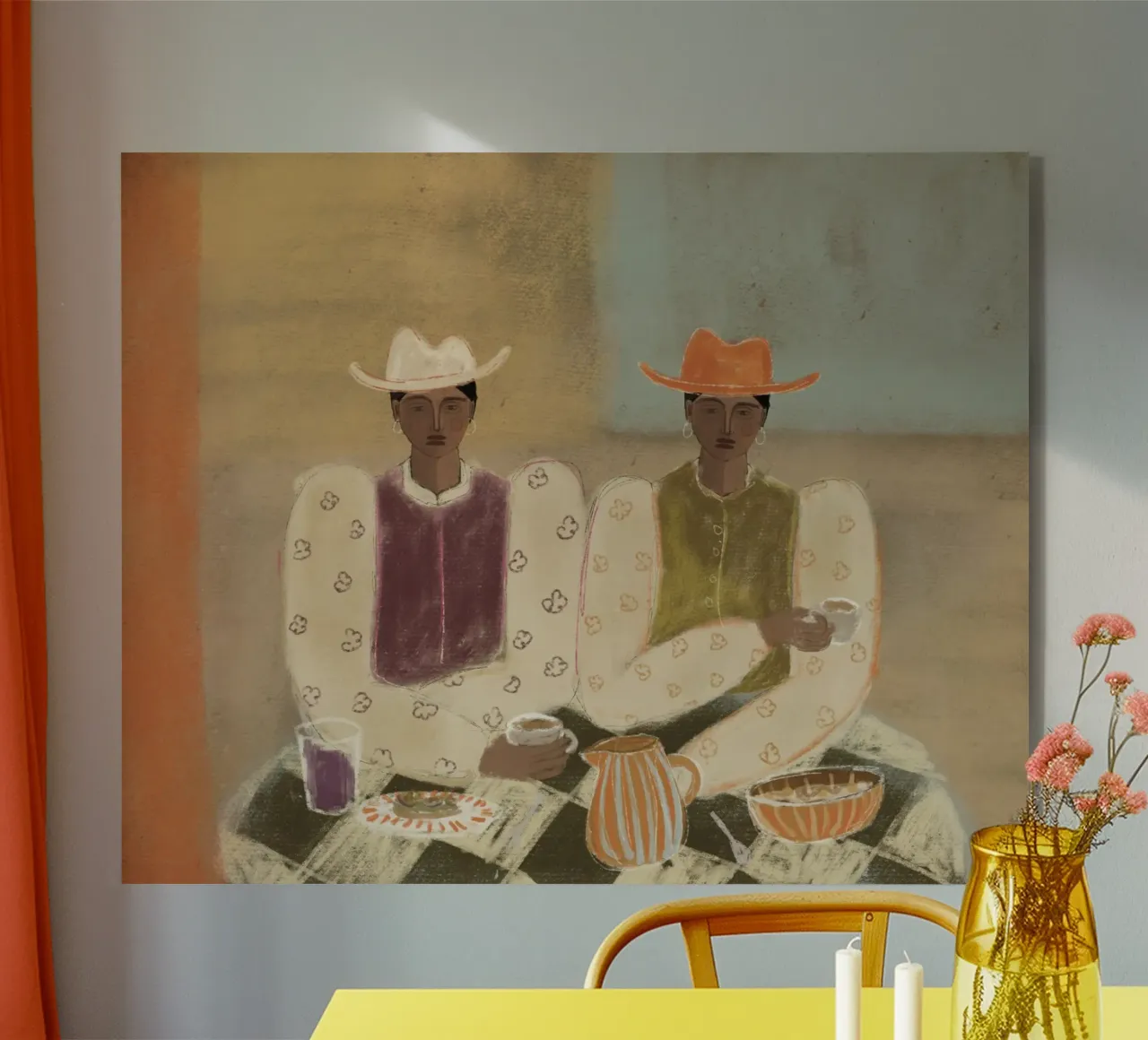 Breakfast For Two plexiglass da Studio Vreeken